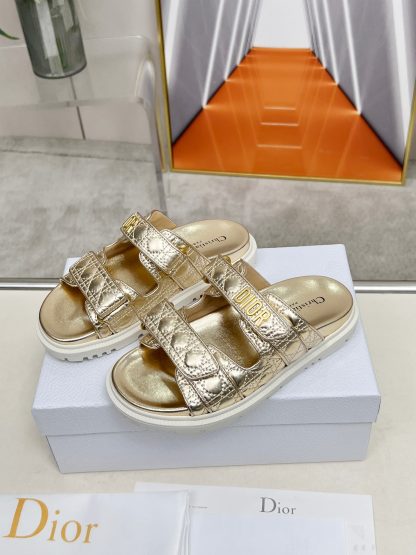 Dior classic fashion platform slippers - Image 4