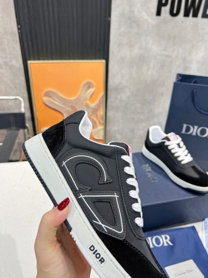 Dior CD letter stitching new casual shoes couple style low-top sports shoes - Image 4