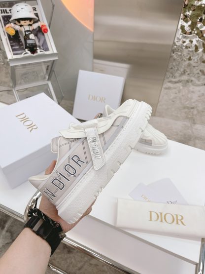 Dior retro fashion shell toe white shoes - Image 4