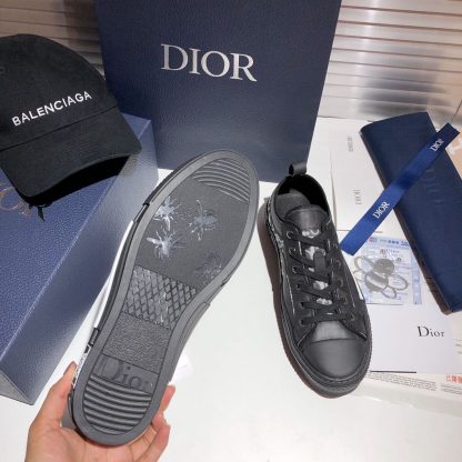 Dior black collaboration casual shoes - Image 4