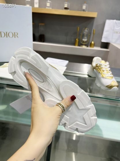 Dior Gold Vibe Sneakers - Image 5