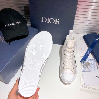 Dior classic white high-top espadrilles - Image 4