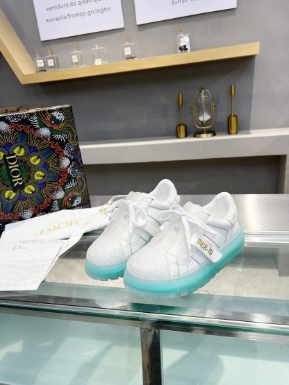 Dior classic transparent bottom sneakers - Image 4