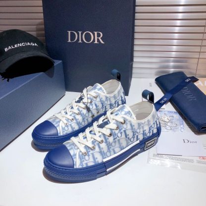 Dior Fashion Print Low-Top Sneakers - Image 4