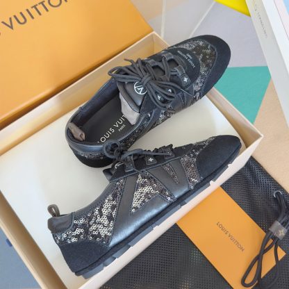 Louis Vuitton Sneakerina series couples' models ballet sneakers Dexter shoes - Image 4
