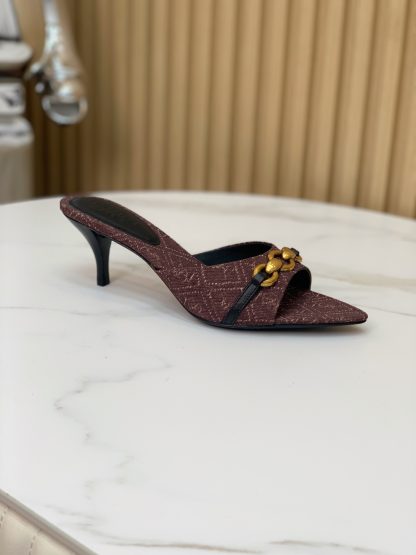 Ysl elegant high-heeled sandals - Image 4