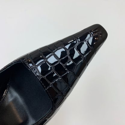 Ysl runway style open-back high heels - Image 4