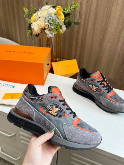 Louis Vuitton breathable diamond mesh sneakers - Image 5