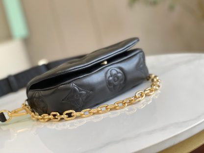 Louis Vuitton New Three-Color Wallet on Strap Handbag - Image 4