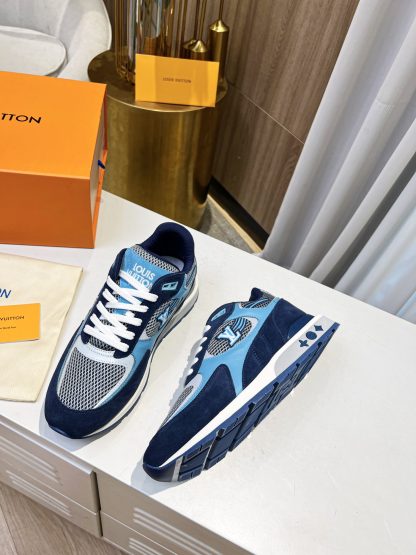 Louis Vuitton breathable diamond mesh sneakers - Image 4