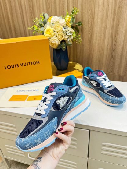 Louis Vuitton breathable diamond mesh sneakers - Image 5