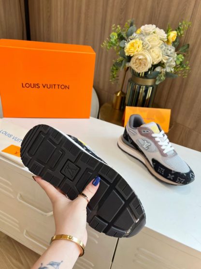 Louis Vuitton breathable diamond mesh sneakers - Image 4