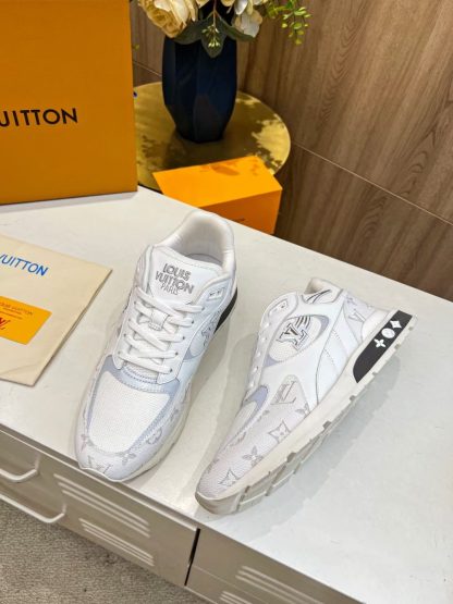 Louis Vuitton breathable diamond mesh sneakers - Image 5