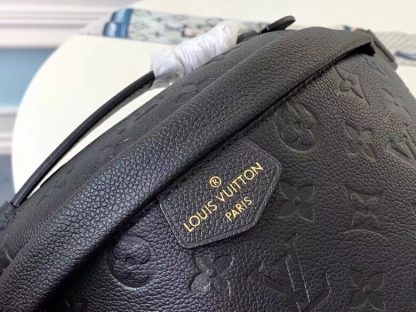 Louis Vuitton Black Full Leather BUMBAG Chest Bag - Image 4