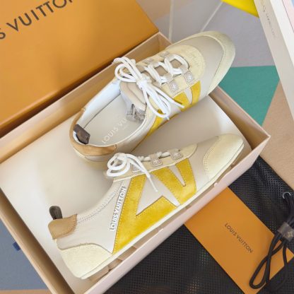 Louis Vuitton Sneakerina series couples' models ballet sneakers Dexter shoes - Image 4