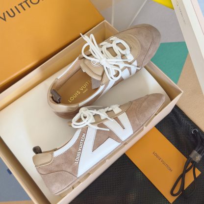 Louis Vuitton Sneakerina series couples' models ballet sneakers Dexter shoes - Image 4