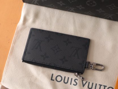 Louis Vuitton Black Flower Alpha Wearable Wallet - Image 4