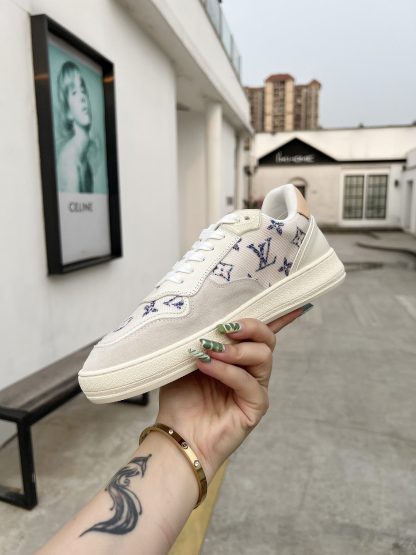 Louis Vuitton Nautical Embroidered Sneakers - Image 4