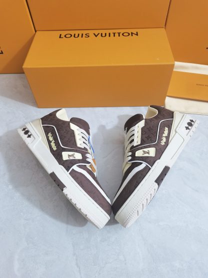 Louis Vuitton Couple's Trainer Sneakers - Image 4