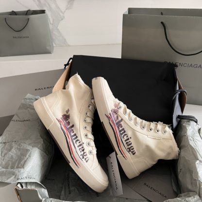 Balenciaga high-top casual cloth shoes - Image 4