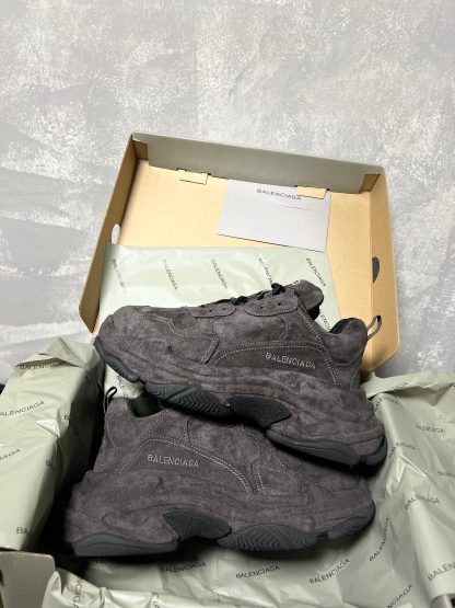 Balenciaga suede fashion casual sports shoes - Image 4