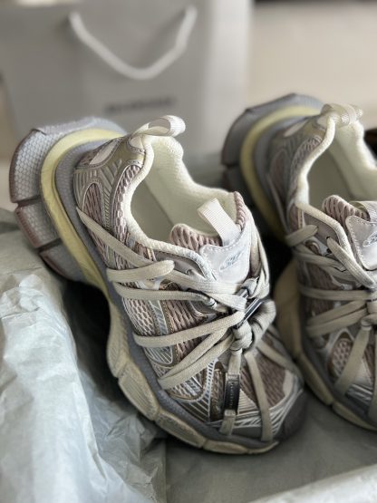 Balenciaga Spider-Man Metallic Style Sports Shoes - Image 4