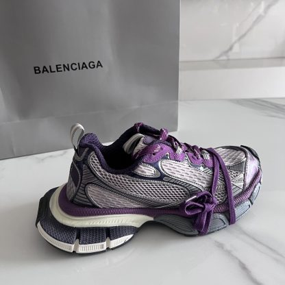 Balenciaga purple fashionable trendy running shoes - Image 4