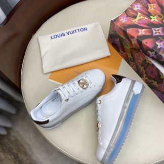 Louis Vuitton couple's Louis Vuitton buckle series casual shoes