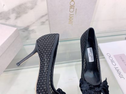 Jimmy Choo popular bow high heels - Image 4