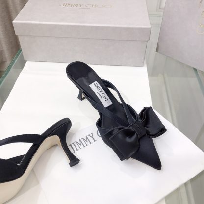 Jimmy Choo Bow Heeled Shoes - Image 4