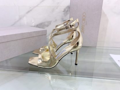 Jimmy Choo Fashion Square Toe High Heels - Image 4