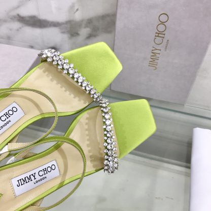 Jimmy Choo stylish one-strap high-heeled sandals - Image 4