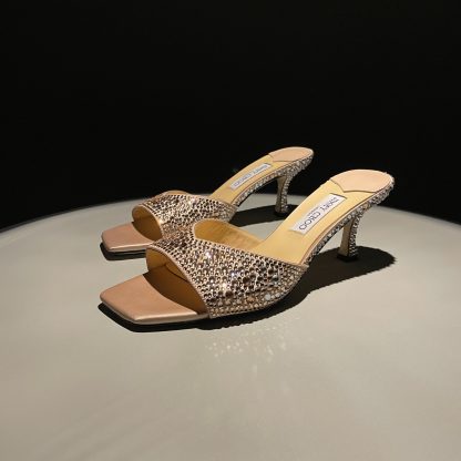 Jimmy Choo gradient high heels with rhinestones - Image 4