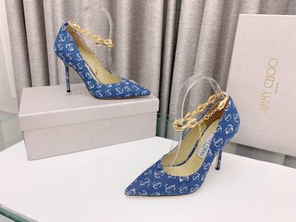 Jimmy Choo New Letter Series High Heels - Image 4