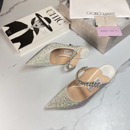 Jimmy Choo Diamond Heels - Image 4