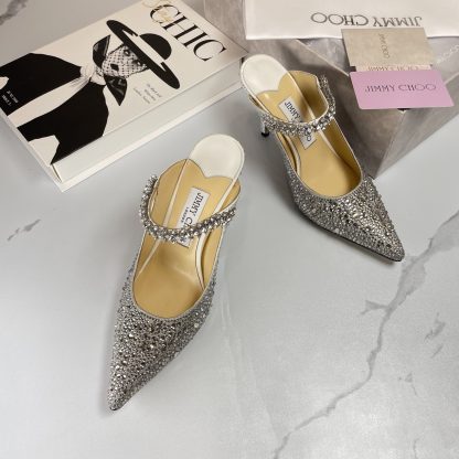 Jimmy Choo Diamond Heels - Image 4