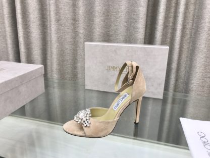 Jimmy Choo classic diamond buckle fashion high heels - Image 4