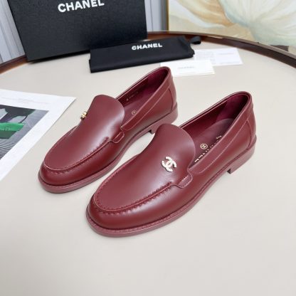 Chanel Spring/Summer Dancing Shoes Collection Red Retro Loafers - Image 4