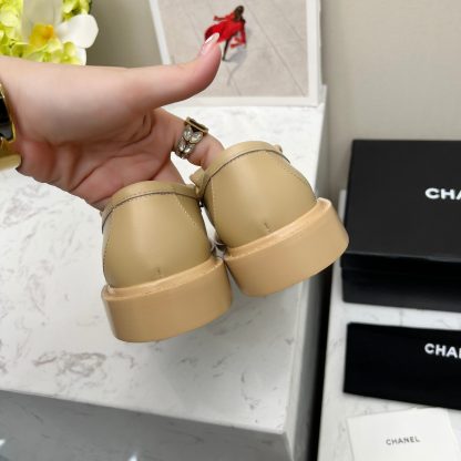 Chanel early spring apricot matte new temperament loafers - Image 4
