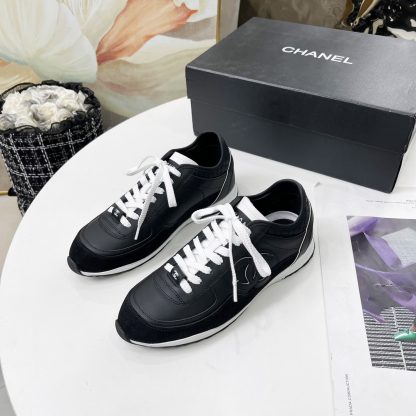 Chanel Spring and Autumn Super Durable Black Casual Shoes - Image 4