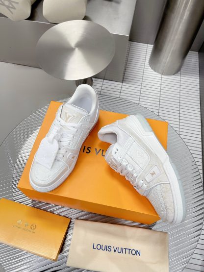 Louis Vuitton Limited Edition Retro Basketball Sneakers - Image 4
