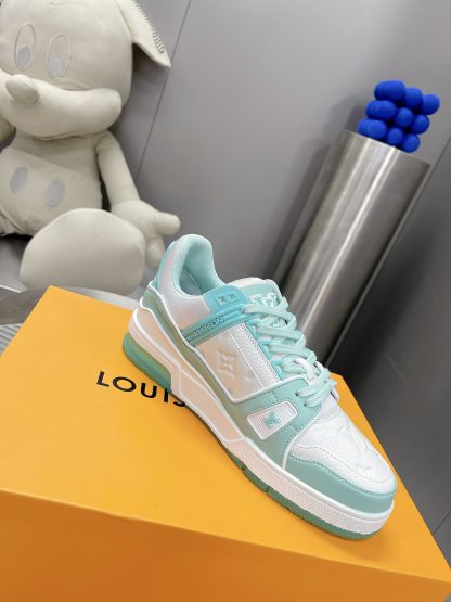 Louis Vuitton Limited Edition Retro Basketball Sneakers - Image 4