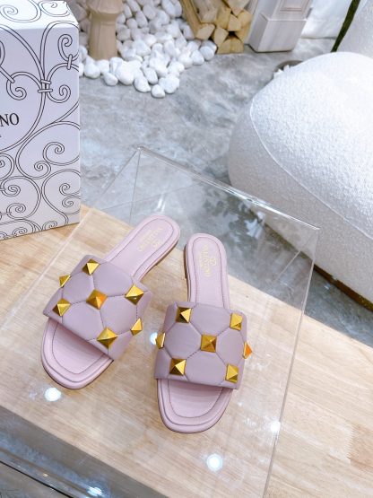 VALENTINO Studded Fashion Slippers