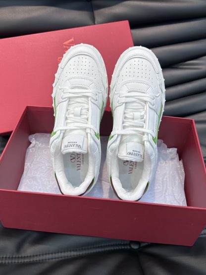 VALENTINO low-top calfskin sneakers - Image 4