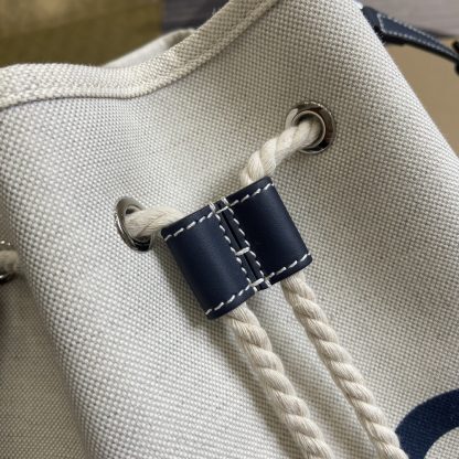 Gucci blue canvas bag - Image 5