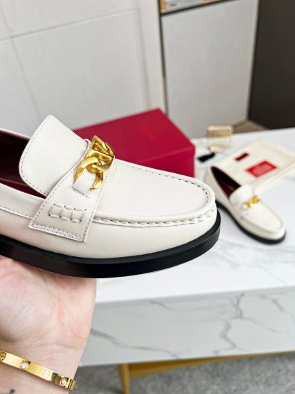 VALENTINO Retro Loafers Casual Shoes - Image 4