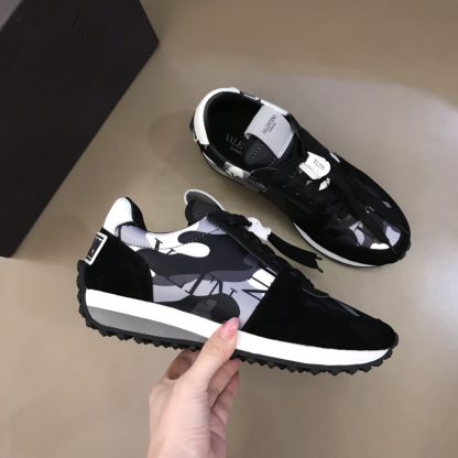 VALENTINO classic camouflage pattern sneakers - Image 4