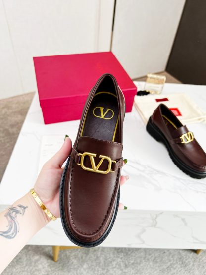 VALENTINO fashion vintage loafers casual shoes - Image 4