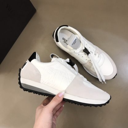 VALENTINO Comfortable Breathable Casual Fabric Sneakers - Image 4