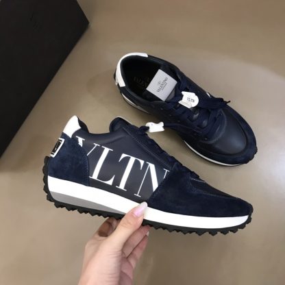 VALENTINO Comfortable Breathable Casual Fabric Sneakers - Image 4